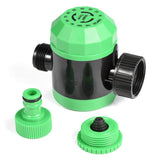 Courtyard water timer rainwater sensor solar programmable automatic electronic liquid crystal display garden irrigation system