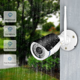 HD 1080P 720P Wifi IP Camera with 12V Power Audio Wireless Wired IR P2P Security Alarm CCTV Outdoor Camera IP iCSee