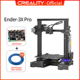 CREALITY 3D Ender-3 Pro Printer Upgraded Magnetic Build Plate Resume Power Failure Printing Masks KIT Mean Well Supply