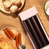 Electric Sausage Machine, Multifunction Hot Dog Kebab Machine Teppanyaki Barbecue Grill, Steak DIY Hamburger Baking Make