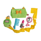 Dog Toy Set Q-MONSTER Plush Squeak Chew Toys Medicine Cabinet Makeup Bag Cute Interactive Puzzle Pet Toys