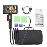 Industrial Endoscope with 1080P 4.5-inch LCD 8.5mm Borescope Inspection Camera Photo Taking&amp;Video Recording Steering Endoscopes