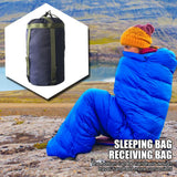 Outdoor Camping Sleeping Bag Storage Package Compression Stuff Sack Bag Leisure Hammock Storage Packs For Travel Hiking
