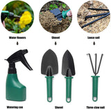 Garden Tools Set,2-10Pcs Gardening Tools,Heavy Duty Gardening Kits with Carrying Case,Anti-Rust Ergonomic Handle,Gardening Gifts