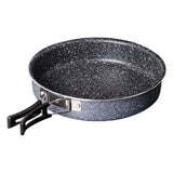 Lightweight Collapsible Nonstick Omelet Camping Pan Outdoor Frypan Folding Quick Heating Omelet Maker Fry Pan for Camping Hiking