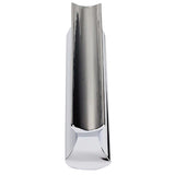 Guitar Slide Steel Solid Stainless Tone Bar Hawaiian Slider for Acoustic Electric Guitar Instruments Portable(Chrome Co