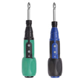 Straight Rod Electric Screwdriver Anti-slip Handle Torque Rechargeable Mini USB Charging Drill Multi-function Home Power Tools