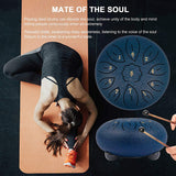 6 Inch 11 Tones C Key Steel Tongue Drum Tamborine Mini Snare Drum Set  Percussion Instruments Musicales Profesional Yoga Gifts