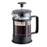 French Press Coffee &amp; Tea Maker 12Oz, Thickened Borosilicate Glass Coffee Press Rust-Free And Dishwasher Safe