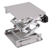 200x200mm Aluminum Router Table Woodworking Engraving Lab Lifting Stand Rack Platform Woodworking Benches