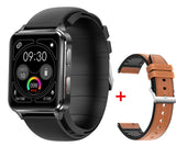 S6 Smart Watch Body Temperature Air Pump Bag Type True Blood Pressure  Test Blood Oxygen Heart Rate Smartwatch For Men Women