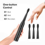 Ultrasonic Sonic Electric Toothbrush Rechargeable Tooth Brushes Washable Electronic Whitening Teeth Brush Adult Timer Brush