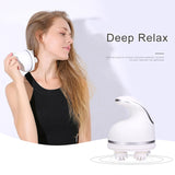 Pet Cat Dog 3D Head Massager Vibrating USB Wireless Waterproof Scalp Massager Promote Head Blood Circulation Health Care Tool