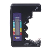 Digital Battery Tester Checker Battery Capacity Tester For C/D/9V/AA/AAA/1.5V Button Battery Power Measuring Indicator
