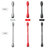 Lixada Outdoor Camping Gas Light Extension Pole Aluminum Alloy Extension Rod for Outdoor Camping