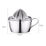Manual Lemon Orange Manual Fruit Juicer Stainless Steel Kitchen Accessories Tools Citrus Raw Hand Pressed Juice Maker