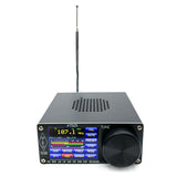 All-Band Radio Receiver Aluminium Alloy Cover DSP Receiver FM LW MW SW SSB with 2.4 Inch Touching Screen Search HAM Band