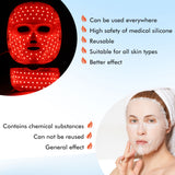 Photontherapy Facial Mask Machine Skin Rejuvenation Beauty 7 Colors LED Light for Acne Remover Anti Wrinkles Face Care Mask SPA
