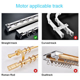 Tuya Smart Life WiFi Curtain Switch Module for T-shaped/inner Groove Rail/Roman Smart Home Google Home Alexa Voice Control DIY