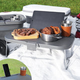 Folding Picnic Camping Basket Insulated Shopping Cooler Home Storage Basket Hamper Basket Bag Box Outdoor Picnic Bags