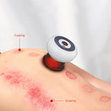 Electric Scraping Instrument Lymph Dredging Meridian Brush Universal Cupping Rubbing Abdomen and Back Massage Artifact