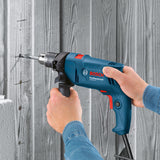 Bosch GSB570 Electric Hammer Impact Drill Hand Electric Drill Household Electric Tool  Multi-Function Pistol Drill New