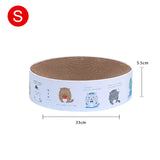 Cat Toy Scratch Pad Corrugated Cat Scratcher Cardboard Scratching Bowl for Kitten Nail Scraper Lounge Couch Bed Modern Design
