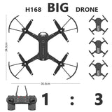H168 Drones With Camera HD 4K 1080p RC Drone Professional Quadcopter FPV Photography Remote Control Teen Boy Toy Helicopter Dron