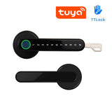 TTLock or Tuya APP Smart Remote Control Fingerprint Biometrics Lock Support Password Number Code Key