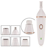 7 In 1 Multi-Part Trim Smooth And Painless Lady Electric Shaver Epilator Fine Eyebrows Washing Instrument