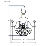 1Pc Guitar Metal 3 Way Lever Pickup Selector Switches for TL Electric Guitar Switch Replacement
