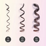 Professionele 9/13/16Mm Krultang Twist Hair Curler Irons Curling Wand Roller Waver Beauty Styling Tool