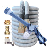 16FT-150FT High Pressure Garden Hose Expandable Magic Flexible hose Foam pot Spray Gun Car Wash Water Pipe Hoses Irrigation Tool
