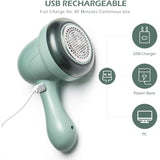 Fabric Shaver, Rechargeable, with Extra Stainless Steel Blade, Portable Lint Remover Jacket for Clothes and Sweaters