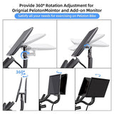 Dropship-Spinning Bike Accessories Spinning Bike Screen Adjuster 360 Degree Adjustment Screen Rotation Stand for Peloton Bike