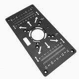 Router Table Insert Plate Work Bench Trimming Machine Engraving Flip Board Multifunctional Woodworking Benches Table