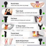 High Power Muscle Massage Gun Relax body High Speed Vibration Massager Theragun After Fitness Decompose Lactic Acid Relief Pain