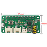 ReSpeaker 2-Mics Pi Hat for Raspberry Pi 4 Model B Voice Module Dual Microphone Array for Raspberry Pi Zero 3B