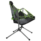 Foldable Outdoor Chair Hammock Garden Swing Chair Beach Moon Chair With Pillow For Camping Fishing Ultralight Portable Chair