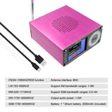 SI4732 Aluminium Alloy All-Band Radio Receiver FM LW SSB 2.4 Inch Touching Screen Radio Search HAM Band Quick Channel