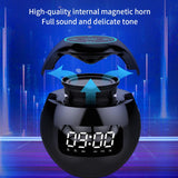 G90 Wireless Bluetooth Speaker Colorful Subwoofer With LED Display FM Radio Alarm Clock Bluetooth Hifi TF Card MP3 Music Play