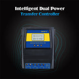 Automatic Dual Power Transfer Switch ATS Direct Current  AC 110V 220V Auto Distinguish for Solar Wind System On/off Grids