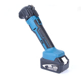 Electric Oscillating Tool Lithium-ion Cordless Oscillating Renovator Tools 6 Gears of Speeds Adjustable with 4° Swing Angle