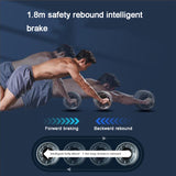 Great Fitness Ab Press Roller Training Apparatus Abdominal Wheel Bodybuilding Gym Home Exercise Equipment