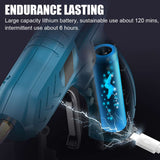 5400MAh DIY Cordless Hot Melt Glue Gun With 20/50/100pc Glue Sticks Copper Nozzle Rechargeable Hot Glue Gun Craft Repair Tool