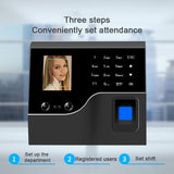 Dynamic Face Recognition Attendance System, Employee Work Attendance Fingerprint Access Control Attendance Machine