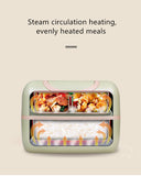 220V 200W Electric Meals Heating Box Multi Cooker Mini Portable Electric Rice Cooker With Stainless Steel Inner EU/AU/UK/US