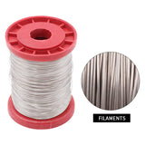 1 Roll Stainless Steel Wire for Beekeeping Bee Hive Frame Wire 0.5Mm Beehives Frames Tool Bee Hive Frame Wire Apiculture Tools