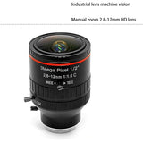 3Mega Pixel F1.6 HD 2.8-12mm Zoom Lens C Mount Manual Varifocal Focal IR 1/2 inch 1:1.6 for Security CCTV IP Camera