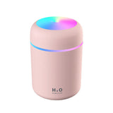 Portable 300ML Air Humidifier Aroma Essential Oil Diffuser with Romantic Lamp USB Mist Maker Aromatherapy Humidifiers for Home